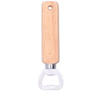 Yechiry Ouvre-bouteille de Bière, Tire-bouchon de Poignée en Bois avec Mécanisme de Levier pour Vin, Soda, Bonnet en Verre, Outil de Bar à Usage Multiples avec Retrait de Bouchons Faciles, Acier