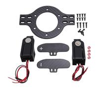 Yechiry Palettes de Changement de Vitesse Magnétiques en Alliage d'aluminium et Fibre de Carbone pour Volant de Simulation de Jeu de Course, Support de 70 Mm pour T300 et T500, Idéal pour les