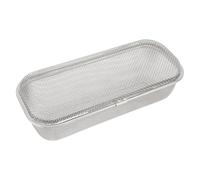 Yechiry Panier de Lave-vaisselle, Porte-ustensiles en Acier Inoxydable 304 pour Cuillères, Baguettes, Fourchettes avec Structure en Maille pour Cuisine, (L (31 cm/12,2 pouces, valve Presta ou US))