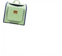 Yechiry Panier de Vélo pour Chien, Tissu Oxford, Sac à Dos de Transport pour Animaux de Compagnie 36 X 36 X 25 Cm, Fenêtre en Extensible, 4 Façons de Transport pour Petits Chiens, (Green)