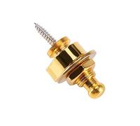 Yechiry Paquet de 10 Verrous de Sangle de Guitare, Verrous de Sangle en Métal Sécurisés et Légers avec Fonction de Dégagement Rapide pour Guitares Acoustiques et électriques (GOLD)