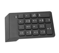 Yechiry Pavé Numérique Fil alimenté par Batterie, pavé Numérique Haute sensibilité pour Usage Bureautique et Comptables Noir
