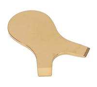 Yechiry Peigne de Levage de Cils en Forme de T V Y avec Double Tête pour la Permanente des Cils et des Sourcils, Mini Outil en Acier Inoxydable doré (Y)