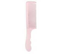 Yechiry Peigne de Tondeuse de Barbier incurvé, Outil de Coiffure Professionnel avec Conception à Dessus Plat pour des Coupes de Cheveux Précises à la Maison ou au Salon (PINK)