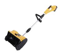 Yechiry Pelle à Neige sans Fil de 28 Cm, Souffleuse à Neige Rechargeable avec 3 Directions de Lancer Réglables, Perceuse en Spirale Double Lame pour Un Retrait Efficace (Prise UE)