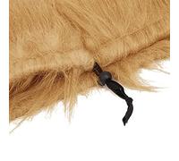 Yechiry Perruque pour Animaux de Compagnie, Costume en Fibre Synthétique Lavable et Douce, Perruque au Look Charmant pour Fête, Cosplay et Vacances