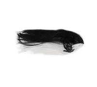 Yechiry Perruque Synthétique Longue et Lisse pour Femmes, Noire et Blanche, pour Cosplay, Fêtes D'halloween, Cheveux à Haute Température pour un Usage Quotidien