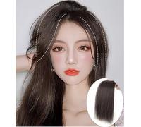 Yechiry Pièce épaississante de Cheveux Synthétiques Moelleux, sur Perruque avec Clips Hautement élastiques et Coutures à Double Rangée, Idéal pour les Femmes, les Filles et la Vie Quotidienne