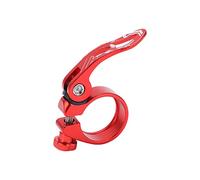 Yechiry Pince de Tige de Selle Durable en Alliage D'aluminium Ergonomique à Dégagement Rapide pour Vélo de Montagne 34.9mm Bleu (rouge)