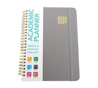 Yechiry Planificateur 2026-2027 Livre de Planification Hebdomadaire et Mensuel (A5)
