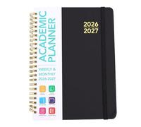 Yechiry Planificateur 2026-2027 Livre de Planification Hebdomadaire et Mensuel (A5)