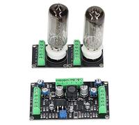 Yechiry Plaque de Commande pour Tube à Vide, Alimentation DC 12V | Comprend un indicateur de niveau à double canal, des tubes haute luminosité, facile à installer, adapté aux applications