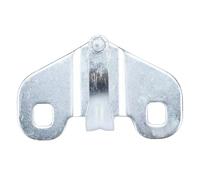 Yechiry Plaque de Gâche de Serrure de Porte Stable, Haute durabilité, Acier, Argent, 1 Pièce, Adaptée à la Relais Van 3.0 HDi