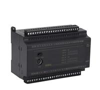 Yechiry PLC Control Board, 16 in 16 Out High Speed | Matériau ABS, alimentation DC 24 V, communication transparente, prend en charge GX Works2, performances efficaces, cryptage
