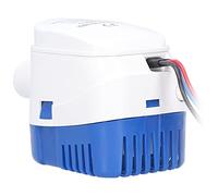 Yechiry Pompe de Cale Submersible, Pompe à Eau électrique Automatique Compacte pour le Traitement des Eaux Usées et la Purification de L'eau, 1x ABS (DC12V 600GPH)