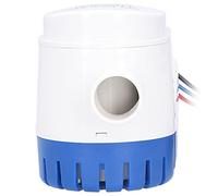 Yechiry Pompe de Cale Submersible, Pompe à Eau électrique Automatique Compacte pour le Traitement des Eaux Usées et la Purification de L'eau, 1x ABS (DC12V 1100GPH)