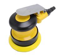 Yechiry Ponceuse Pneumatique 4 Pouces, Polisseuse Pneumatique Multifonction à Double Action 10 000 Tr/min avec Entrée 1/4 Po et Bac à Sable 4 Pouces pour Voiture, Bateau, Bois, Métal,
