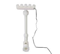 Yechiry Pool à énergie Solaire Fountain Solaire Pisol Fountaine Fountaine de Cascade à énergie Solaire avec 7 Modes LED à Changement de Couleur et Télécommande pour Les Piscines