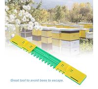 Yechiry Porte D'entrée de Ruche Porte Anti-Fuite Durable pour Outil D'apiculteur 5 Pièces Matière Plastique Légère et Portable pour L'apiculture