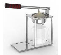 Yechiry Presse-agrumes Manuel Portable, Presse-agrumes Manuel en Acier Inoxydable avec Poignée Ergonomique Antidérapante, Facile à Nettoyer, Design Compact pour la Cuisine à Domicile