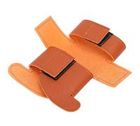 Yechiry Protection de Valve de Trompette, Housse de Protection en Cuir Véritable pour Trompette, Anti-Rayures et Durable avec Prise Confortable pour la