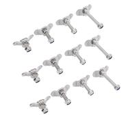 Yechiry Raccord de Goujon fileté en L, Goujon en Acier Inoxydable, Résistance à la Rupture de 5 500 LB, Différentes Tailles pour Camion, Remorque, Contrôle du Fret, Pick-up, Camping-Car, VTT, Idéal