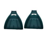 Yechiry Râteau à Main à Pelle à Feuilles, Outil Extérieur Robuste pour L'enlèvement de l'herbe de la Pelouse et Les Travaux de Jardin. Fabriqué à Partir de Matériau PP, 1 Paire pour des Tâches de