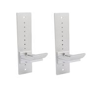Yechiry RC Modèle de Voiture de Voiture Hangle D'affichage Alliage RC RC Car Stand Storage Rack pour 1/18 1/16 1/10 1/8 1/5 Véhicules de Chenilles Hors Route avec Utilisation de (Silver)