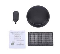 Yechiry Recherche d'articles à Double Système, Localisateur Bluetooth Portable, étiquette de Suivi de Positionnement Global Adaptée à l'application Findmy Tag, Idéale pour Les Clés, Les Sacs et