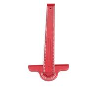 Yechiry Règle Carrée en T de 550 Mm pour le Travail du Bois, Outil de Traçage en Alliage D'aluminium anodisé, Règle D'angle en Forme de T Biseautée à 25 Degrés