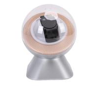 Yechiry Remontoir de Montre Unique Ultra Silencieux, Boîte de Remontage de Montre Automatique Universelle avec éclairage LED, Extracteur de Montres Mécaniques Automatiques pour Montres (Silver)