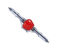 Yechiry Remplacement de L'essieu Arrière pour Chenille Axiale SCX10 1/10 RC, Conception Durable en Aluminium et Acier à Pignon élevé pour des Performances Améliorées (Ti Couleur)