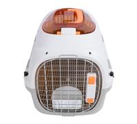 Yechiry Respirabilité Cage Portative pour Chat et Boîte de Voyage pour Chien Cage pour Animaux de Compagnie de Voyage à Coque Rigide avec Taille Approuvée par la Compagnie