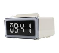 Yechiry Réveil Numérique, Réveil Intelligent avec Recharge sans Fil et Veilleuse LED, Haut-Parleur Intégré, Grand Écran LCD Numérique, pour la Chambre à Coucher, Le Bureau, Le Salon