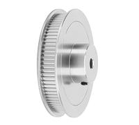 Yechiry Roue Synchrone 80T en Acier allié, Poulie de Courroie de Distribution pour Imprimante 3D, Machines CNC (SILVER)