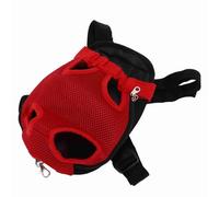 Yechiry Sac à Dos de Poitrine pour Animaux de Compagnie, Sac de Transport Léger et Respirant pour Petits Chiens et Chats, Idéal pour la Randonnée et Les Voyages, en Nylon Durable, 1 unité (S)