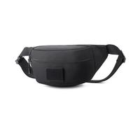 Yechiry Sac Banane, Sac à Bandoulière Imperméable, à Bandoulière Réglable avec Plusieurs Compartiments et Panneau Arrière en Respirante, Idéal pour Les Voyages en Plein Air, Le Cyclisme et la (Black)