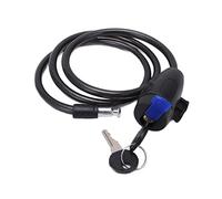 Yechiry Serrure, Câble Antivol de Câble de Vélo en Fil d'acier avec 2 Clés et Support Uniques, pour Clôture de Porte de Camion de Scooter de Moto