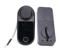 Yechiry Serrure de Porte Intelligente à Empreintes Digitales, Serrure D'entrée sans clé avec Contrôle par Application de Clavier Numérique, Alerte de Batterie Faible par Mot de Passe