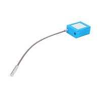 Yechiry Serrure de Verrouillage Robuste avec Câble de 175 Mm pour la Maintenance des équipements et la Gestion de la sécurité, Ingénierie Plastique Acier 1 unité (BLUE)