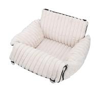 Yechiry Siège Auto pour Chien, Rehausseur de Siège Auto pour Animaux de Compagnie, Conception Semi fermée Détachable Coucou pour Chien Canapé pour Animaux de Compagnie pour Véhicules