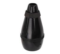 Yechiry Silencieux ABS Léger pour Trompette, pour Jouer en Groupe Classique de Jazz, Réduction du Bruit pour les Voisins de la Famille, Convient à Toutes les Trompettes, économie D'effort, ABS (BLACK)
