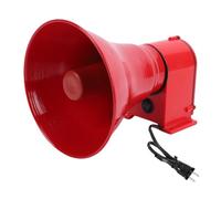 Yechiry Sirène Industrielle, Alarme Forte de 115 DB avec 3 Tonalités Sélectionnables et étanche IP56, pour Passage à Niveau sur Chantier de Construction D'usine (Prise UE)