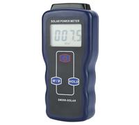 Yechiry SM206 Compteur D'énergie Solaire Compteur Numérique de Rayonnement Solaire 0,1 à 1999,9 W m² et Btu ft² H Maintien Maximal des Données pour la Recherche, la Météorologie,
