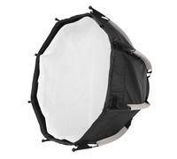 Yechiry Softbox Octogonal, 9.44x11.41 Pouces à Libération Rapide Mount Softbox avec Diffuseurs, Grille en Nid d'abeille, Sac, Boîte Pliable Compatible avec Une Lumière Vidéo LED COB pour la