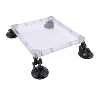 Yechiry Solide en Alliage D'aluminium Satellite Ventouse Mount pour Mini, Connexion Stable, 60 Km/h de Vitesse, Housse de Protection avec Garde-pluie, Satellite Sunroof Ventouse Mount