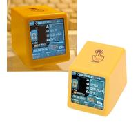 Yechiry Solo Lottery Miner, Horloge de Bureau WiFi Bluetooth 1060 Kh/S Hashrate, Machine D'extraction de Crypto-Monnaie à écran Intelligent de 1,54 Pouces, économe en énergie pour