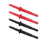 Yechiry Sonde de Test Multimètre 2set, Sonde de Test de Pointe en Laits PA en Laiton, Fiche de Banane de 4 Mm pour les Capteurs Automobiles et l'équipement de Diagnostic