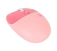 Yechiry Souris Chat Mignonne, Connexion Silencieuse 2,4 G, Conception Unique, DPI Réglable, Portable et Facile à Transporter, Distance de Fonctionnement 10 M (Pink)