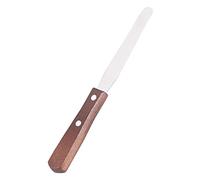Yechiry Spatule à épiler avec Manche en Bois, Couteau Mélangeur de Cire en Acier Inoxydable, Applicateur pour épilation, Salon de beauté Professionnel
